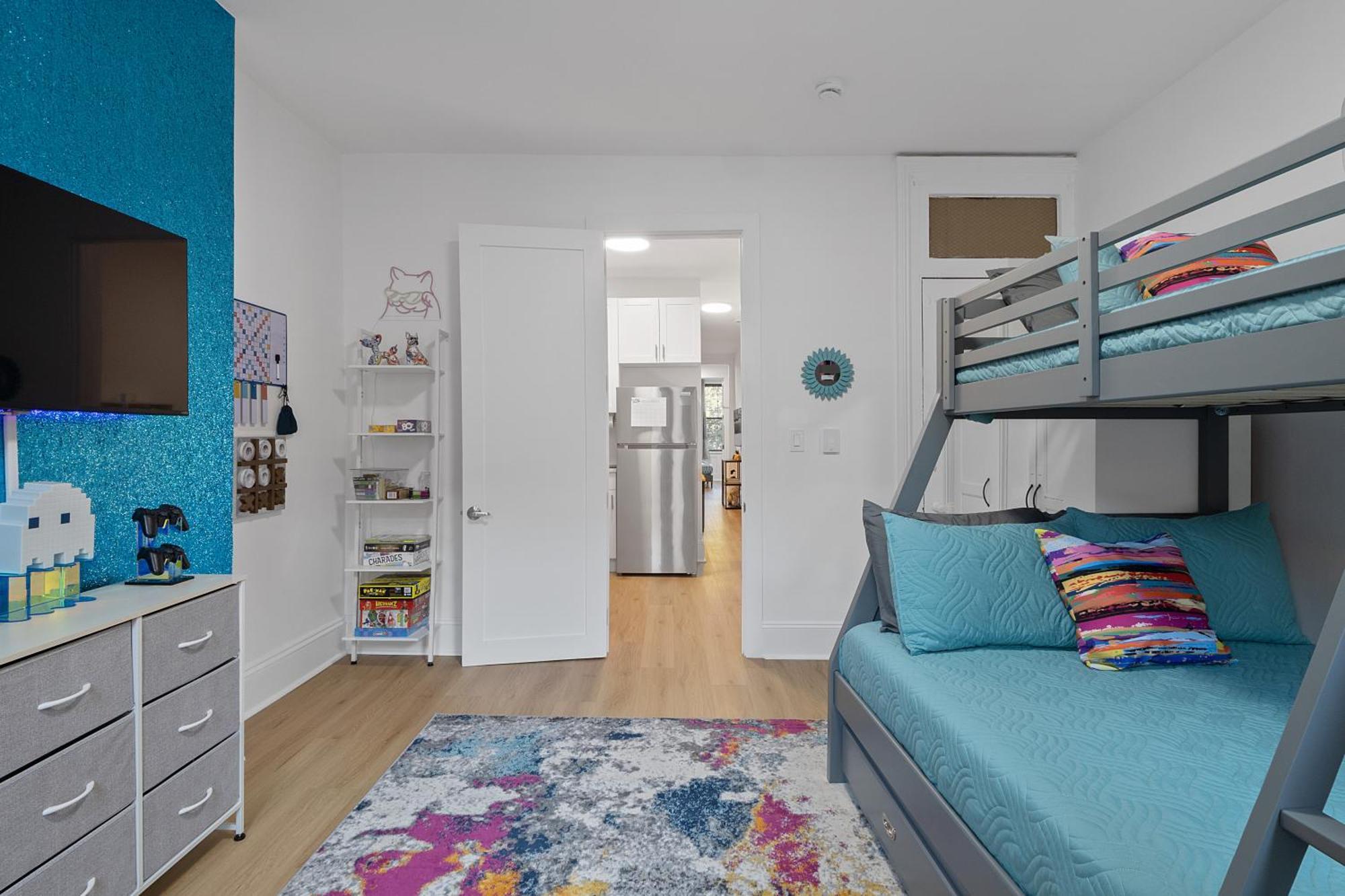 Funky & Colorful Urban Getaway, 20 Minutes To Nyc Apartment Hoboken Bagian luar foto