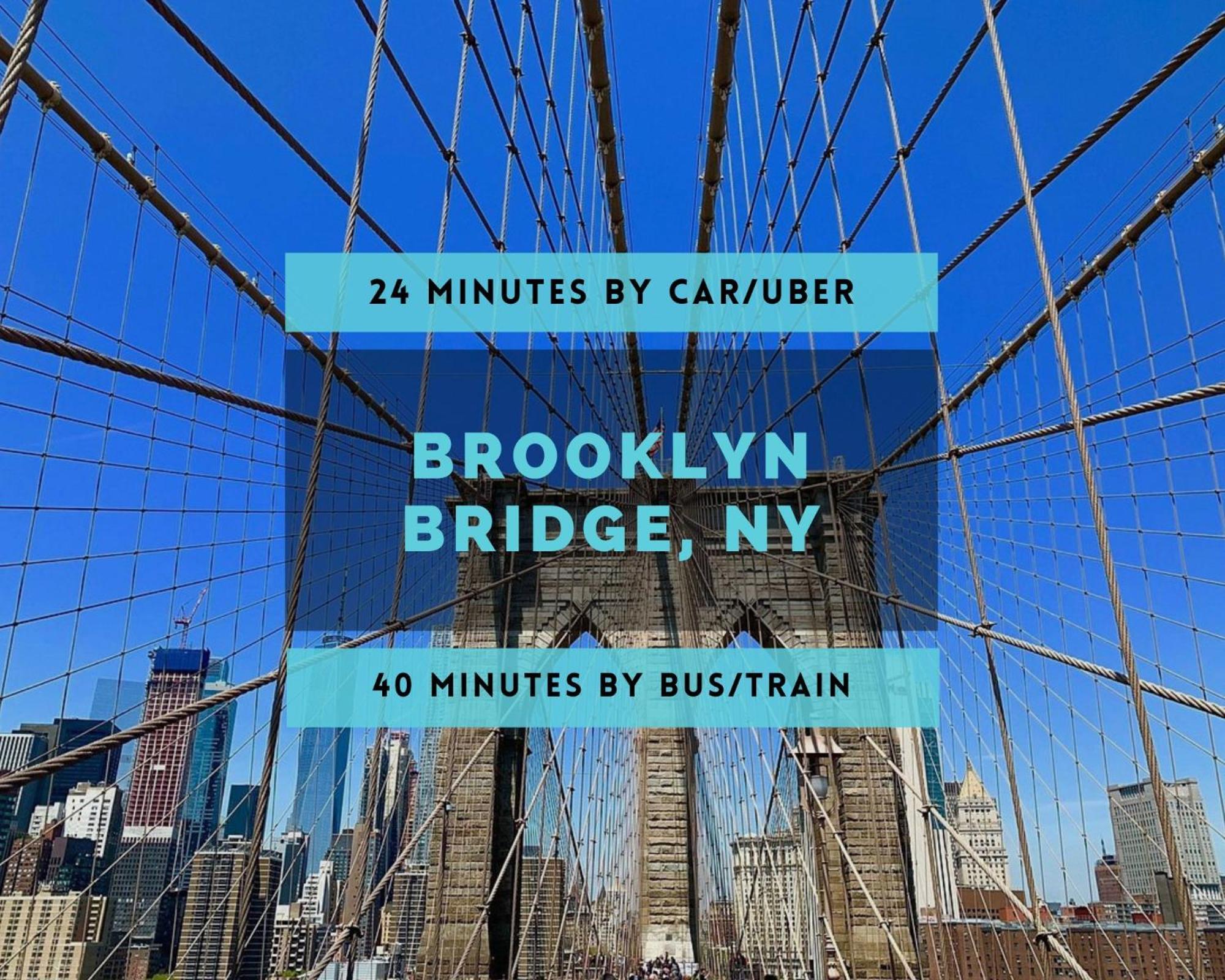 Funky & Colorful Urban Getaway, 20 Minutes To Nyc Apartment Hoboken Bagian luar foto